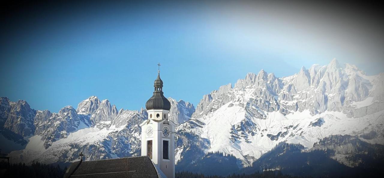 Privatzimmervermietung Foidlbauer Oberndorf in Tirol Eksteriør billede