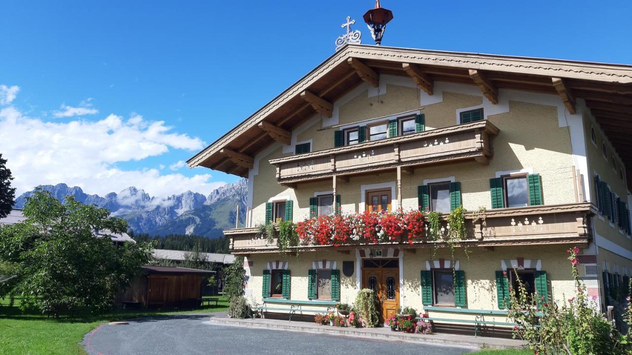 Privatzimmervermietung Foidlbauer Oberndorf in Tirol Eksteriør billede