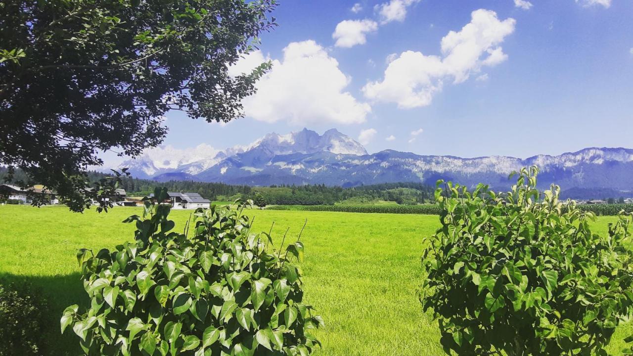 Privatzimmervermietung Foidlbauer Oberndorf in Tirol Eksteriør billede