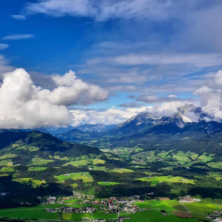 Privatzimmervermietung Foidlbauer Oberndorf in Tirol Eksteriør billede